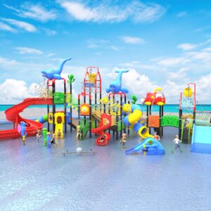 Outdoor Playground Slide C35 Main View