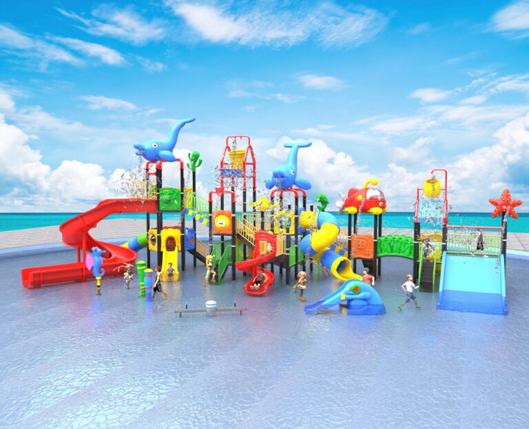 Outdoor Playground Slide C35 Main View
