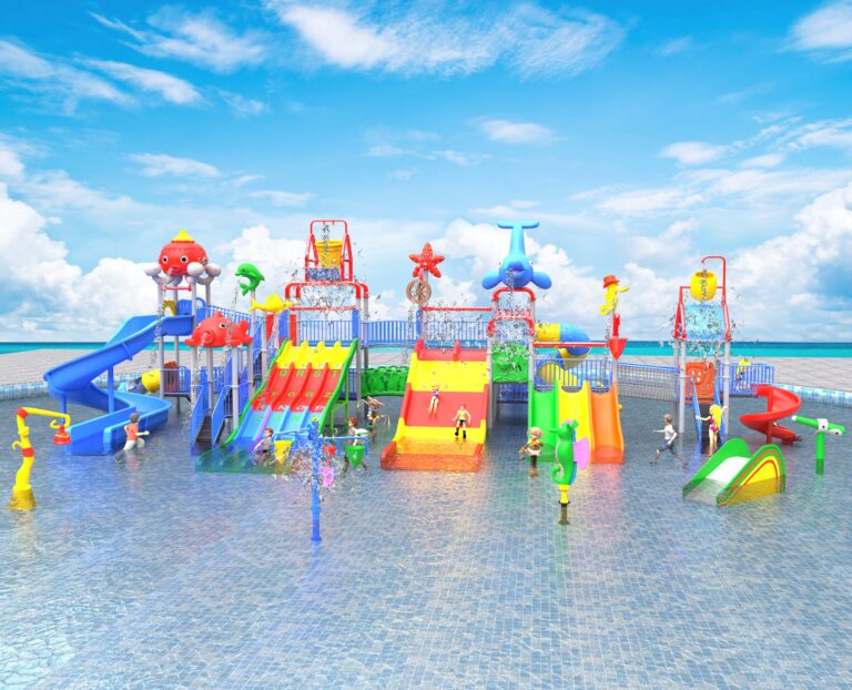 Outdoor Playground Slide C38 Main View