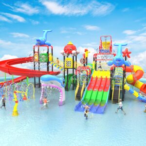 Outdoor Playground Slide C42 Main View