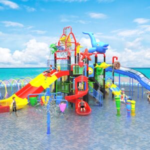 Outdoor Playground Slide C45 Main View