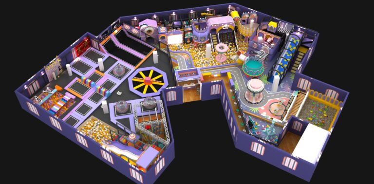 Indoor Playground Design 077 Main View