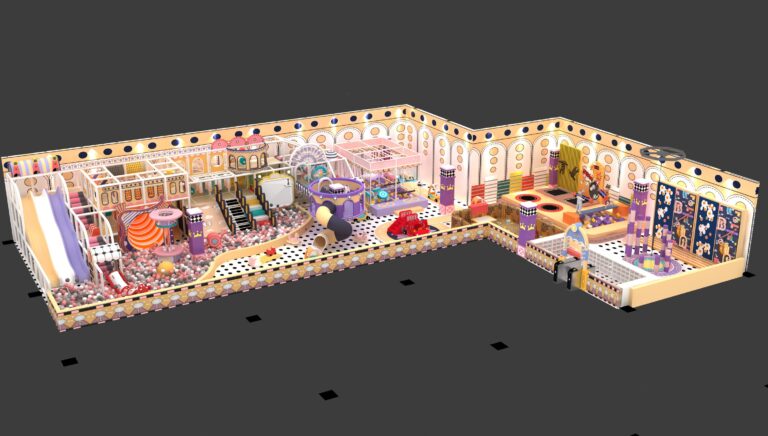 Indoor Playground Design 081 Main View