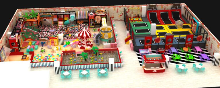 Indoor Playground Design 085 Main View