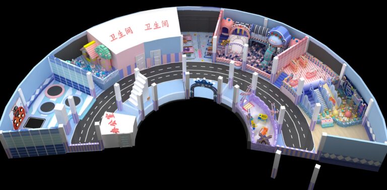 Indoor Playground Design 087 Main View