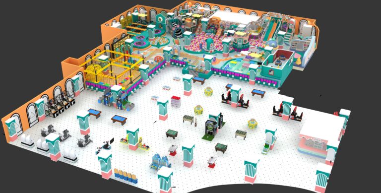 Indoor Playground Design 091 Main View