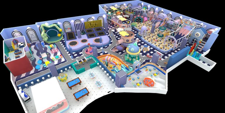 Indoor Playground Design 092 Main View