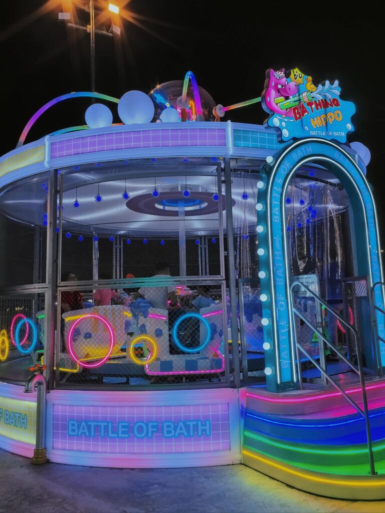 Bath Theme Ball Shooting Car Ride Gallery View