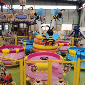 Bee Ball Shooting Car Ride Main View