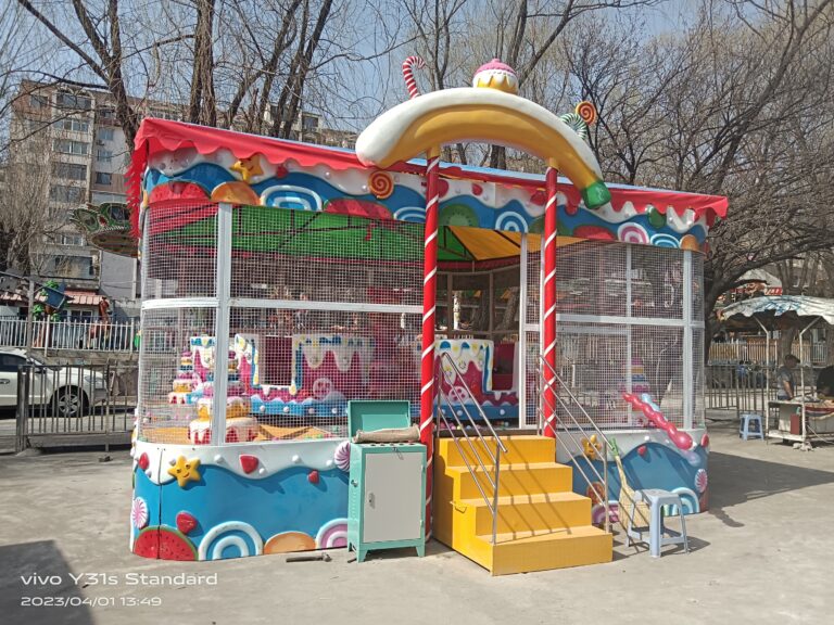 Candy Ball Shooting Car Ride Main View