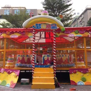 Candy Ball Shooting Car Ride Gallery View
