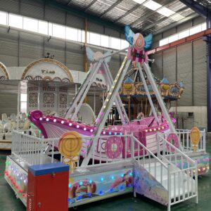 Candy Pirate Ship Ride Main View