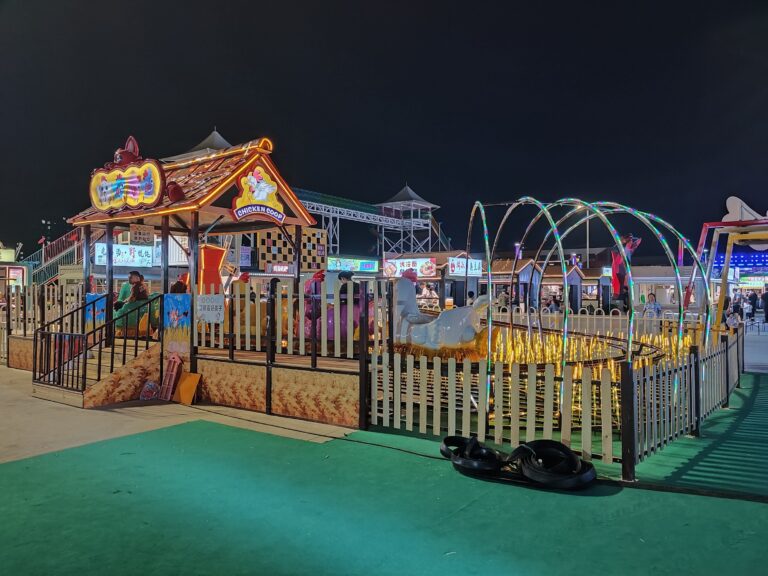 Chicken Run Roller Coaster Main View