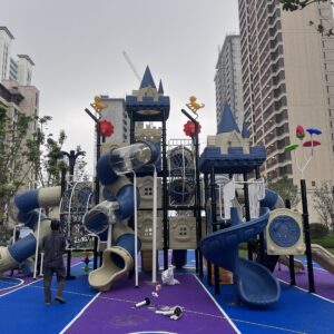 Community Tube Slide Playground Main View