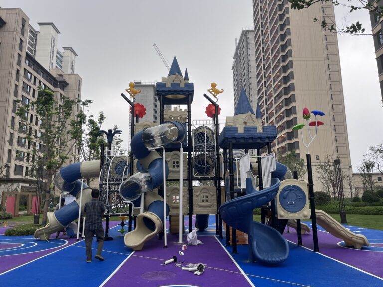 Community Tube Slide Playground Main View