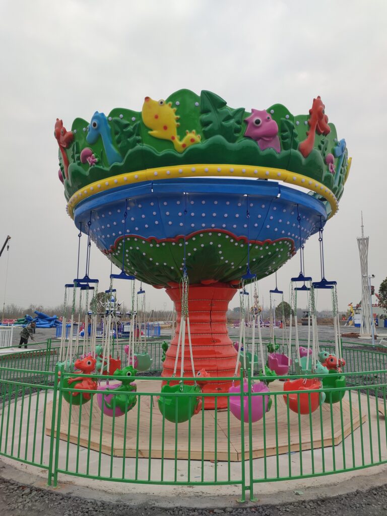 Dinosaur Flying Chair Ride Gallery View