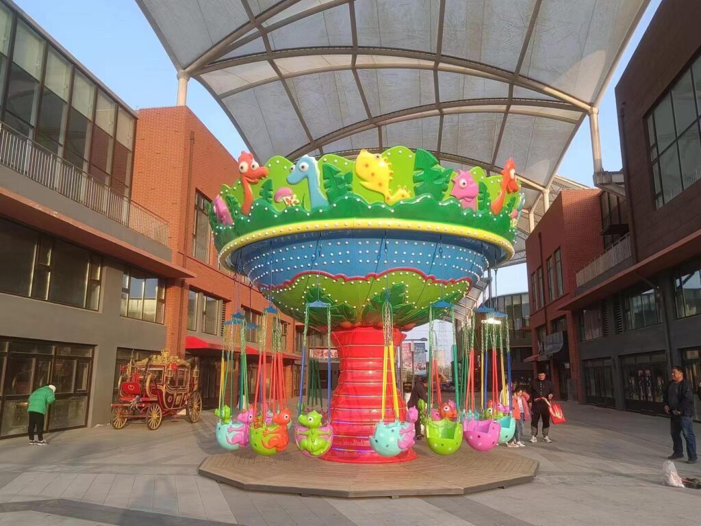 Dinosaur Flying Chair Ride Gallery View
