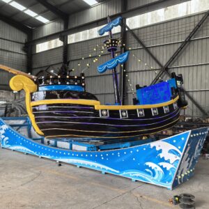 Drifting Pirate Ship Ride Main View