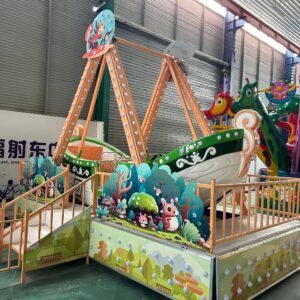 Forest Pirate Ship Ride Main View