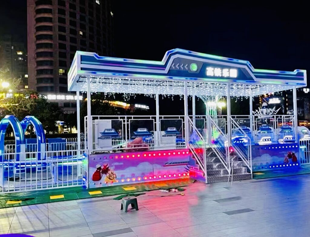High-Speed Train Park Ride Gallery View