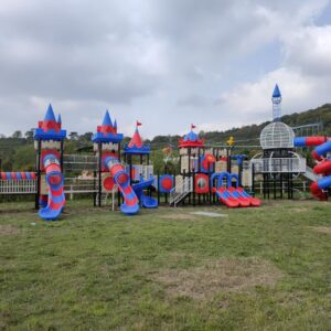 Large Outdoor Playground Slide Park Main View