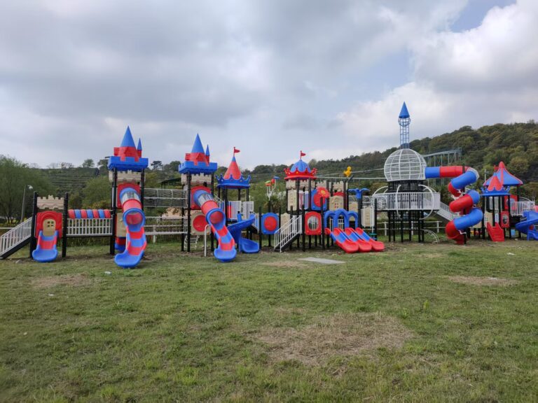 Large Outdoor Playground Slide Park Main View