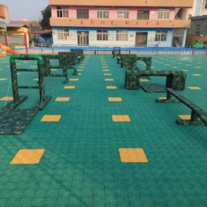 Outdoor Playground Installation Project Main View