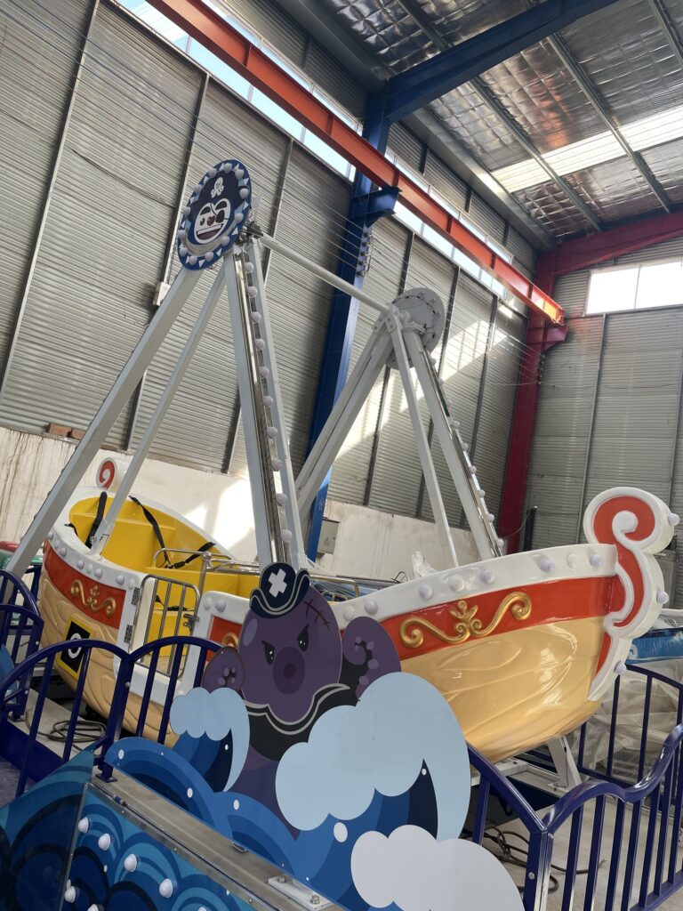 Pig Theme Pirate Ship Ride Gallery View