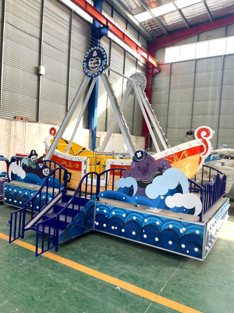 Pig Theme Pirate Ship Ride Gallery View