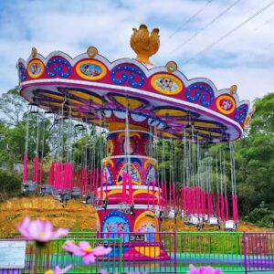 Pink Flying Chair Ride Gallery View