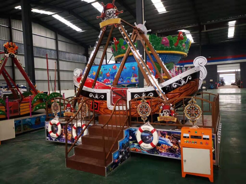Retro Pirate Ship Ride Fiberglass Gallery View