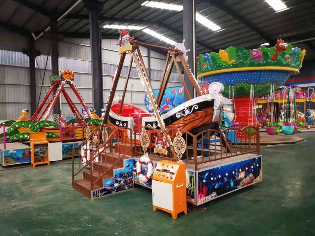 Retro Pirate Ship Ride Fiberglass Gallery View