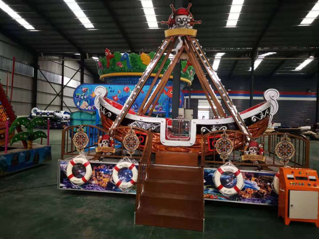 Retro Pirate Ship Ride Fiberglass Gallery View