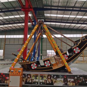 Retro Pirate Ship Ride Steel Gallery View