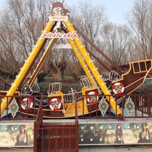 Retro Pirate Ship Ride Steel Gallery View