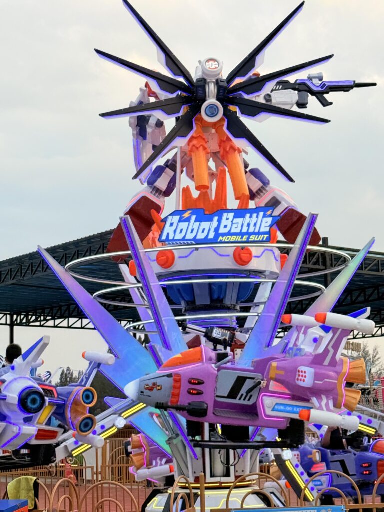 Robot Warrior Plane Ride Gallery View
