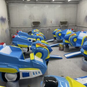 Space Ball Shooting Car Ride Main View