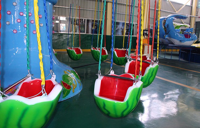 Watermelon Flying Chair Ride Main View