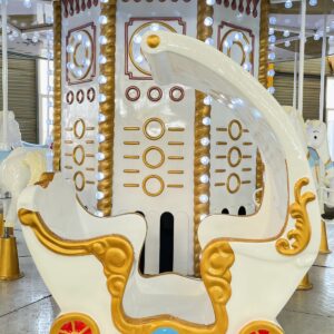 White Dream Carousel Ride Gallery View