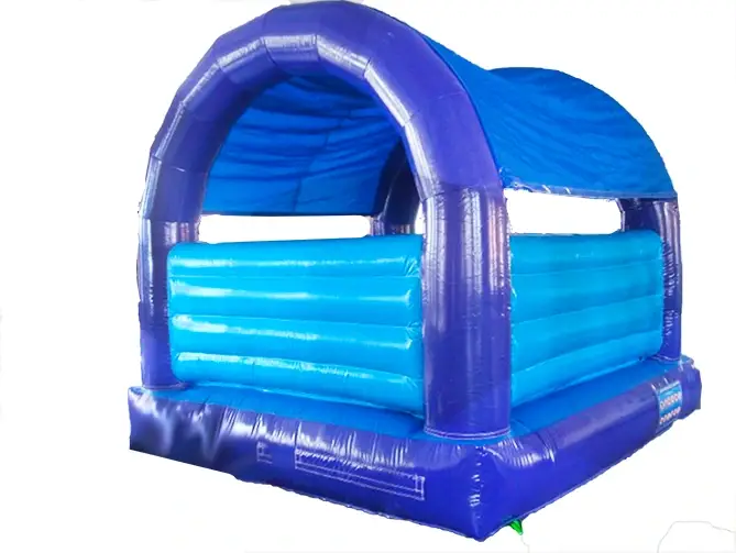 Blue Arch Bouncy Castle KL-88806 – inflatable product catalogue view