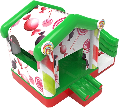 Candy House Bouncy Castle KL-88879 – inflatable product catalogue view