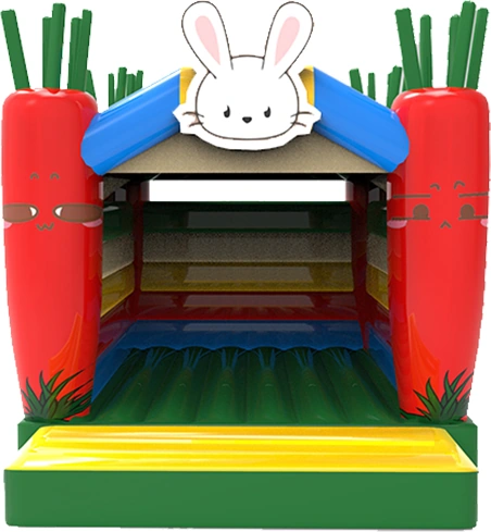 Carrot Rabbit Bouncy Castle KL-88861 – inflatable product catalogue view