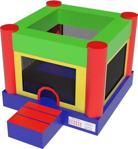 Classic Cube Bouncy Castle KL-88851 – inflatable product catalogue view