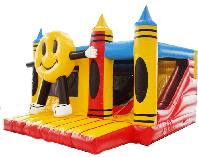 Crayon Bounce and Slide Combo KL-88844 – inflatable product catalogue view
