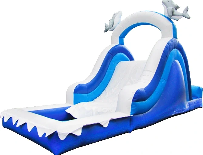 Dolphin Arch Inflatable Water Slide KL-99828 – inflatable product catalogue view