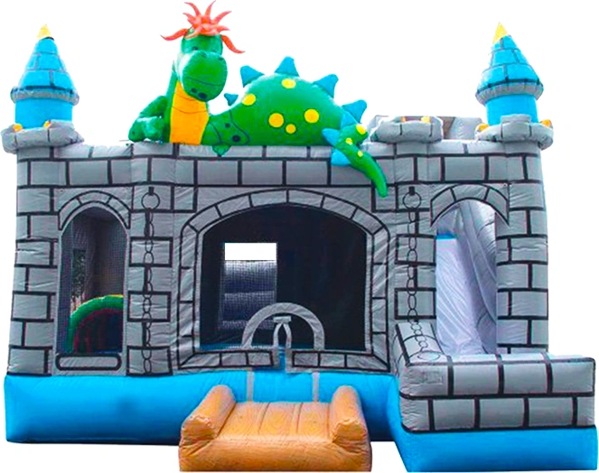 Dragon Castle Bouncer KL-88854 – inflatable product catalogue view