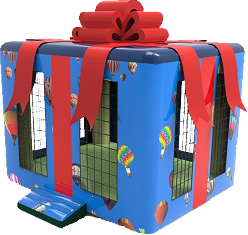 Gift Box Bouncy Castle KL-88868 – inflatable product catalogue view