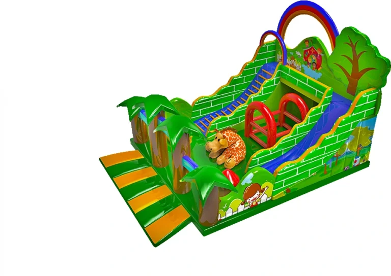 Jungle Arch Inflatable Slide KL-99986 – inflatable product catalogue view