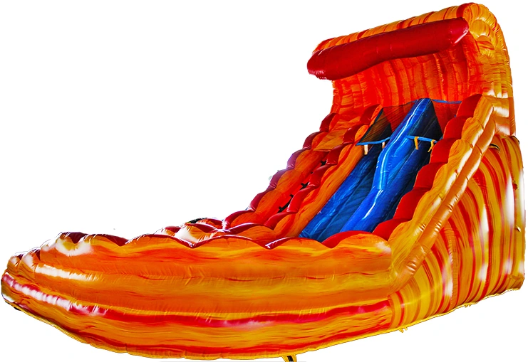 Lava Curve Inflatable Slide KL-99902 – inflatable product catalogue view