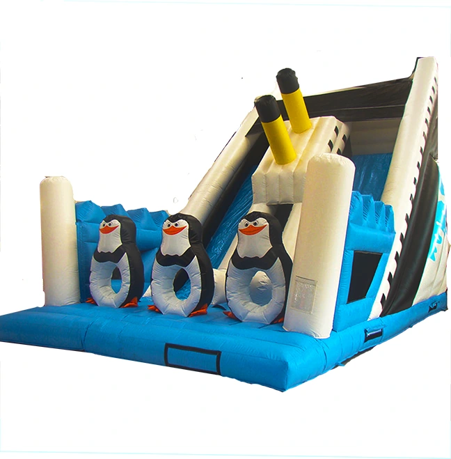 Penguin Ice Inflatable Slide KL-99947 – inflatable product catalogue view